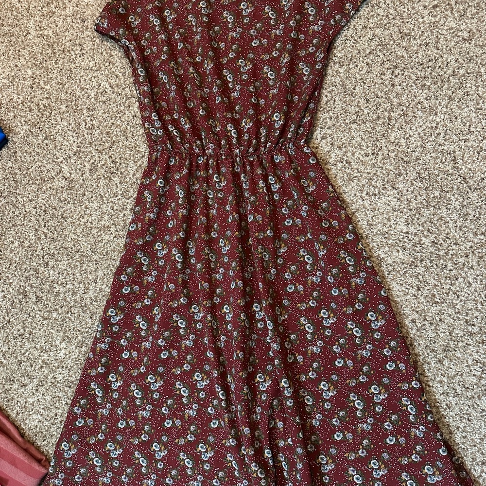 Floral Print Women's Dress